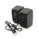 Колонки 2.0 Hotmai HN-88 USB+3.5mm, 2x3W, 20Hz-18KHz, з регулятором гучності, Blue / Red, BOX, Q24 G-Force &mdash; фото