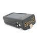 Power bank Linkage LKP-46, Solar 30000mAh, 22.5W, Кабелі Туре-С+Lighting, 0.70 kg, Black, Box