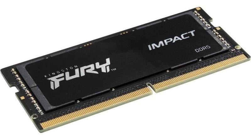 Модуль памяти SO-DIMM DDR5 2x32GB/5600 Kingston Fury Impact (KF556S40IBK2-64) Kingston купить в Украине