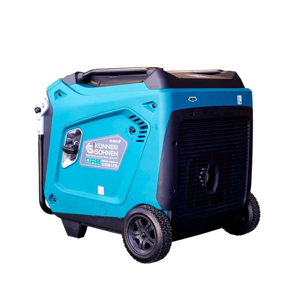 Генератор інверторний БЕНЗИНОВИЙ Konner&amp;Sohnen KS 9500iE ATSR, 9kW (9.5kW), однофазний, 220V, 50Hz, об'єм 30л Konner&amp;Sohnen купити в Україні