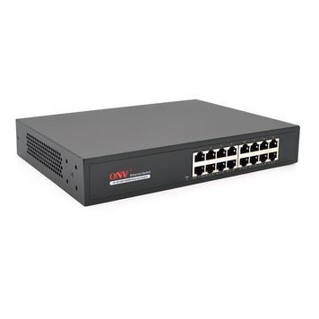 Коммутатор Gigabit Ethernet ONV-H3016 в металлическом корпусе, 16*1000Мб портов,270х181х44 мм ONV купить в Украине