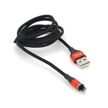 Кабель магнітний PZX V133, Lighting, Output, 3.1A, Black, довжина 1м, BOX PZX купити в Україні