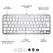 Клавіатура Logitech MX Keys Mini For Mac Wireless Illuminated Pale Grey (920-010526) Logitech &mdash; фото