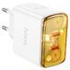 СЗУ HOCO CS43A 110-240V, PD45W, 2*USB-C, White, Box