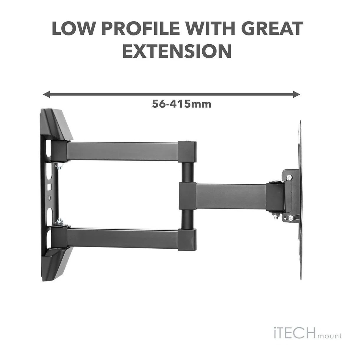 Кронштейн для телевізора ITech LCD523B 23"-42" похило-поворотний ITech mount купить в Украине