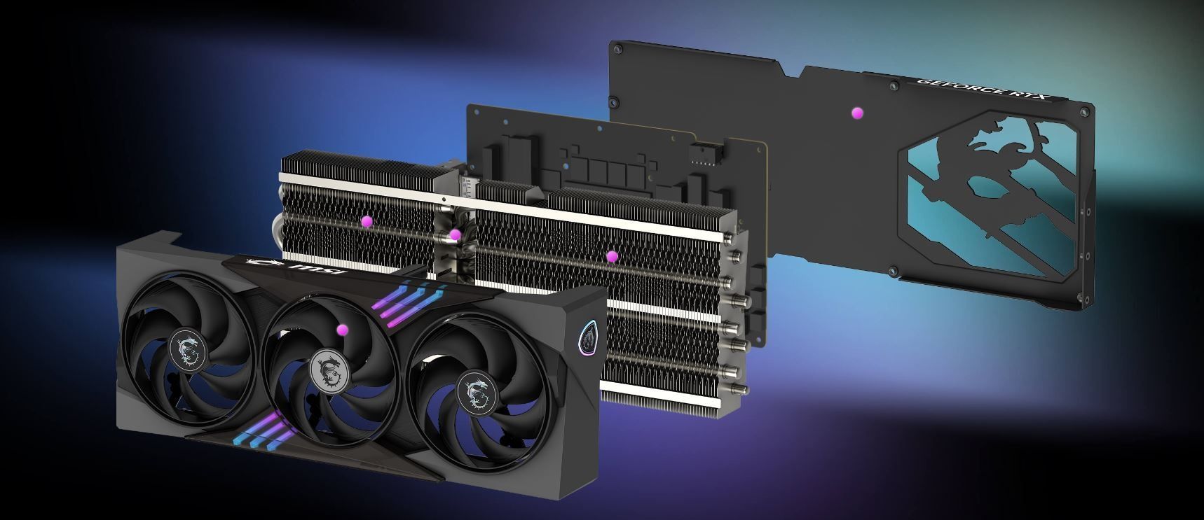 Відеокарта GF RTX 5090 32GB GDDR7 Gaming Trio OC MSI (GeForce RTX 5090 32G GAMING TRIO OC) MSI купити в Україні