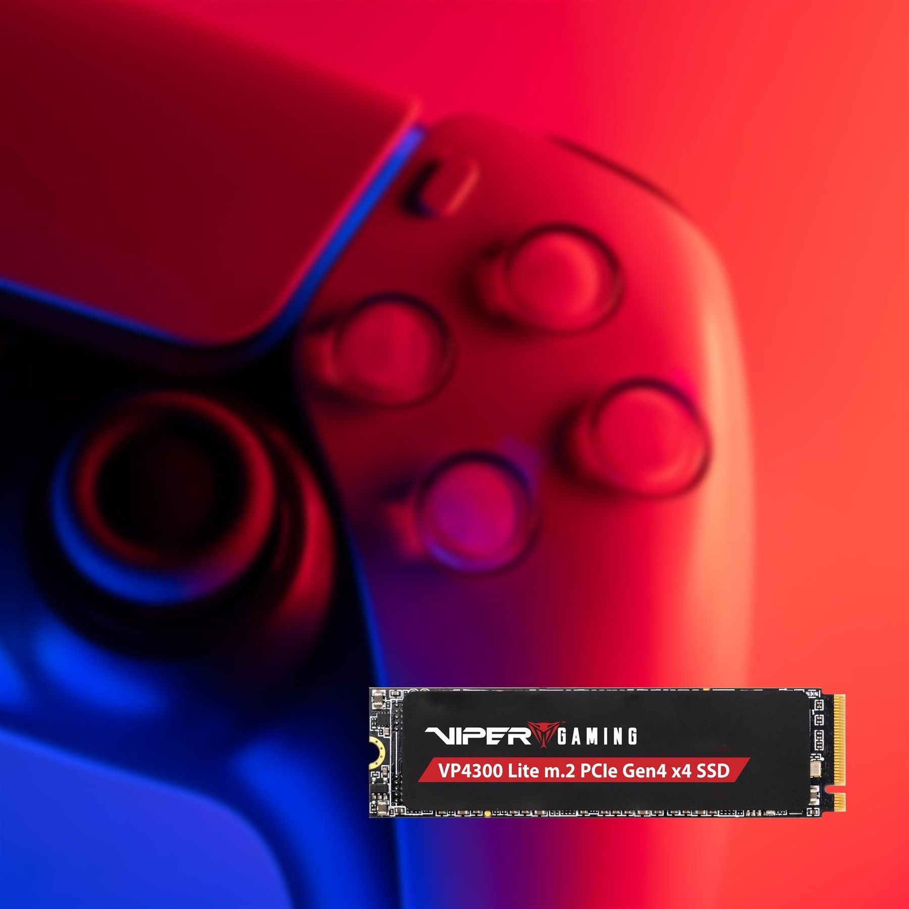 Накопичувач SSD 500GB Patriot Viper VP4300 Lite M.2 2280 PCIe 4.0 x4 NVMe TLC (VP4300L500GM28H) Patriot купити в Україні