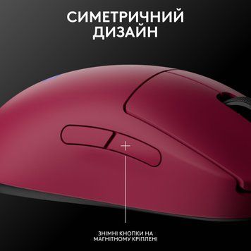 Миша бездротова Logitech G Pro 2 Lightspeed Pink (910-007309) Logitech купити в Україні