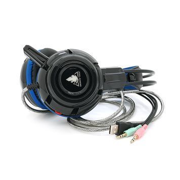 Наушники проводные Jedel GH-215, с микрофоном, Black / Blue, Box JEDEL купить в Украине