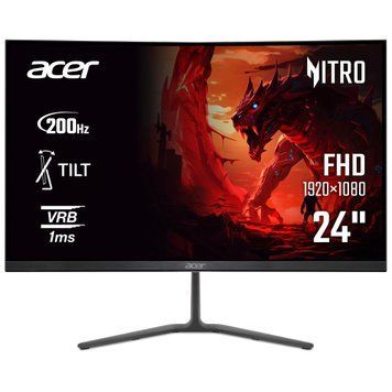 Монитор Acer 23.8" KG240YX1bmiipx (UM.QX0EE.110) IPS Black 200Hz Acer купить в Украине