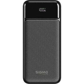 Універсальна мобільна батарея Sigma mobile X-Power SI30A4QL 30000mAh Black (4827798787311) Sigma mobile купити в Україні
