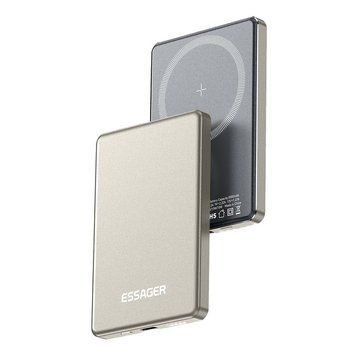 Универсальная мобильная батарея Essager Cross-Border 5000mAh 20W Magsafe/PD/QC3.0 Grey (EDY5K-YJ0A-Z) Essager купить в Украине