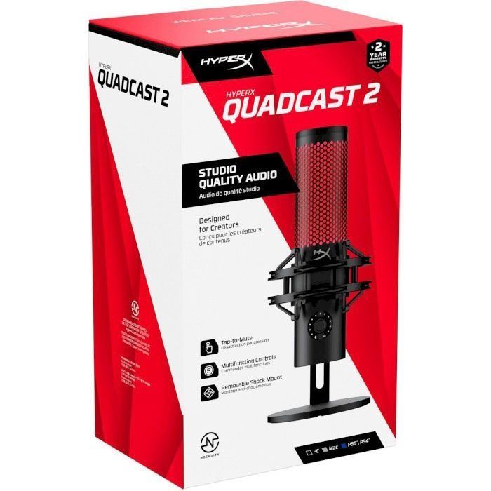Микрофон HyperX Quadcast 2 (872V1AA) HyperX купить в Украине
