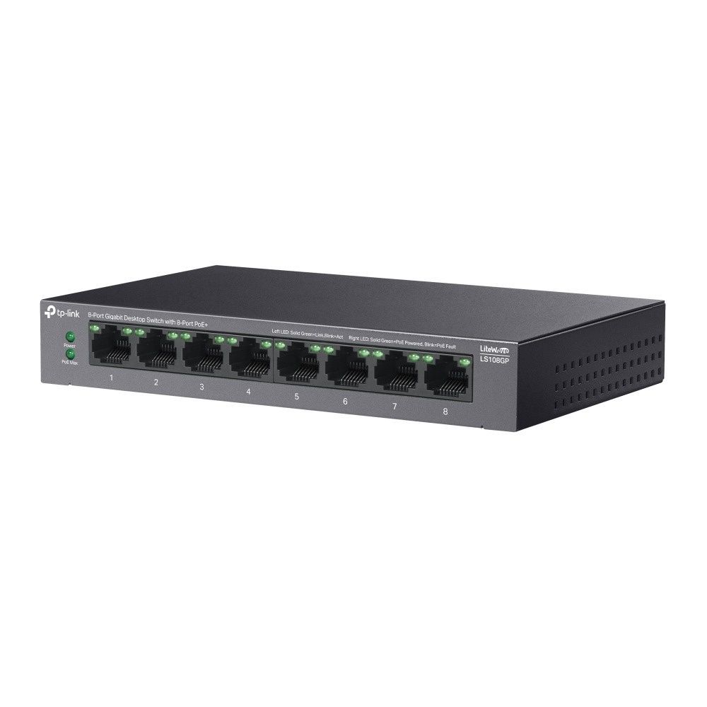 Комутатор TP-Link LS108GP TP-Link купити в Україні