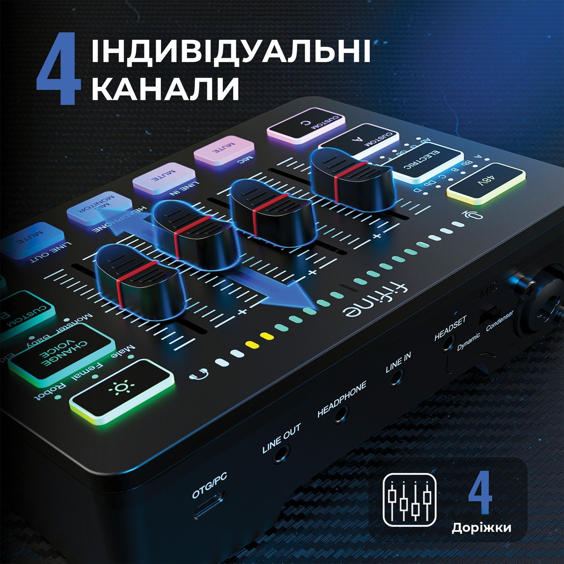 Набір для аудіозапису Fifine KS5 Fifine купити в Україні