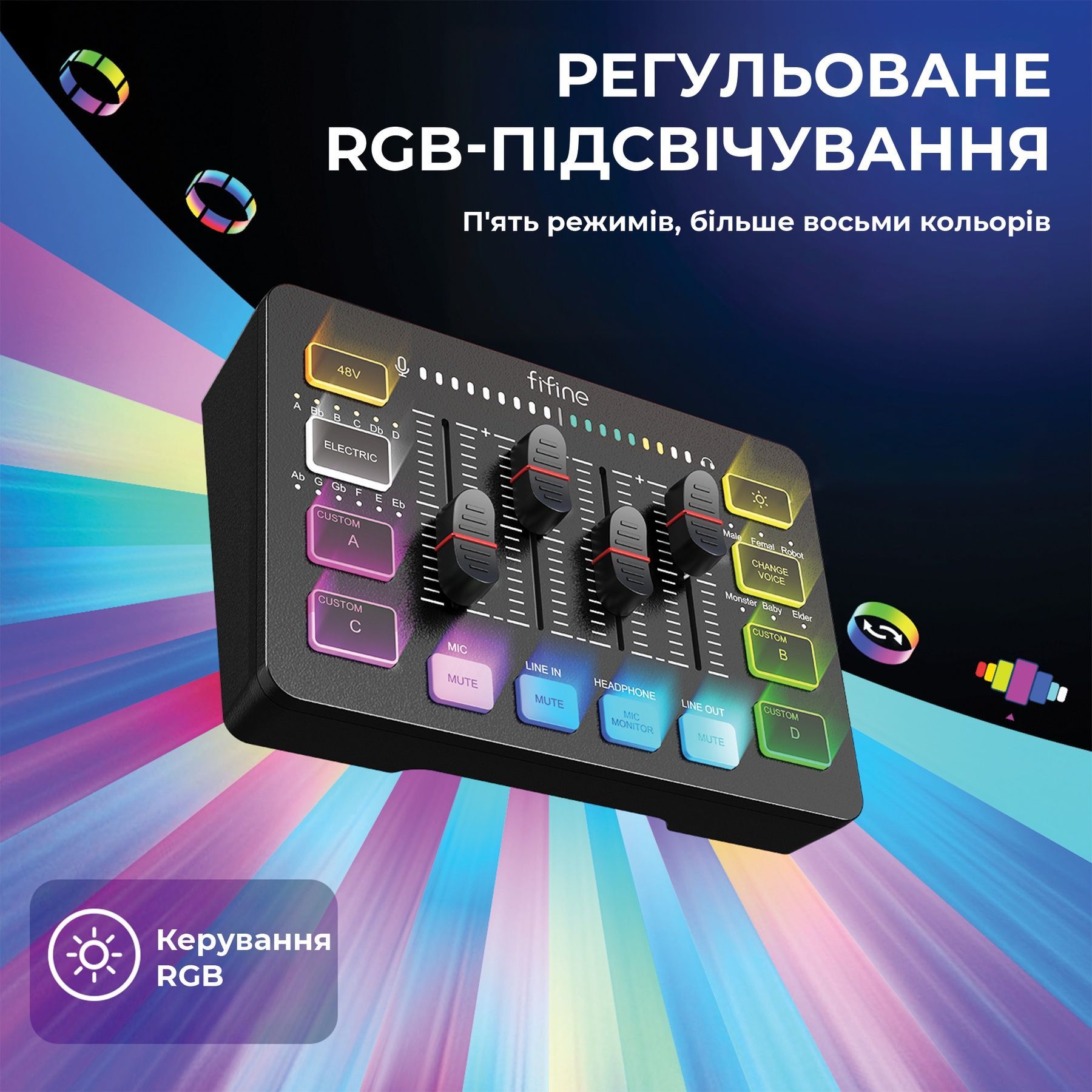 Набір для аудіозапису Fifine KS5 Fifine купити в Україні