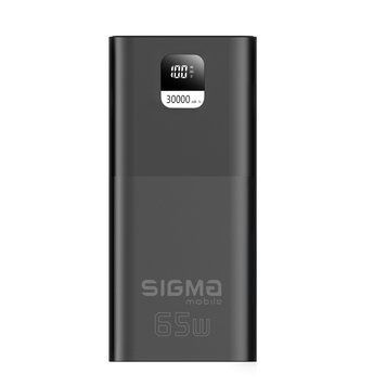 Універсальна мобільна батарея Sigma mobile X-Power SI30A6QLX 30000mAh Black (4827798835111) Sigma mobile купити в Україні