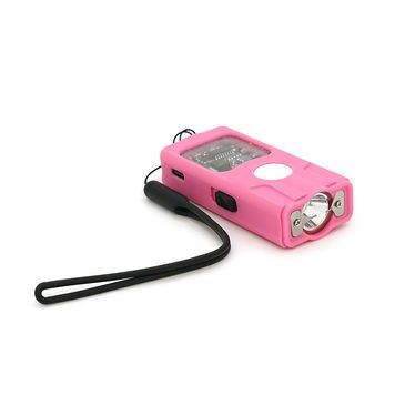 Ліхтар-відлякувач ручний BAILONG X-Balog TW-2301P. LED, струм 9000KV, Li-ion вбудований, Pink, IP44, USB, 87х39х20мм, BOX Voltronic купити в Україні