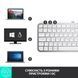 Клавіатура Logitech MX Keys Mini Wireless Illuminated UA Pale Grey (920-010499) Logitech &mdash; фото