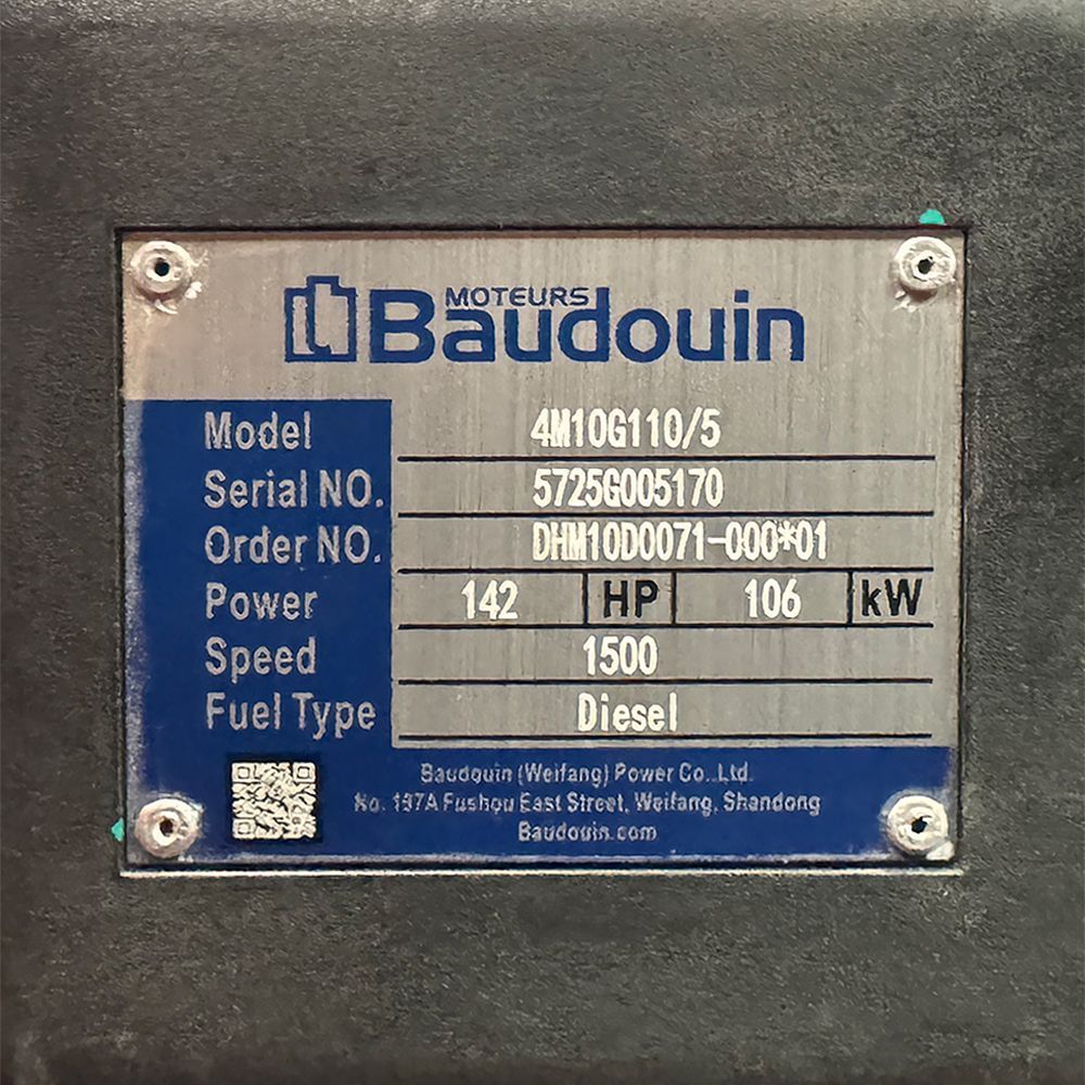 Генератор дизельный OYAL OYB-110 BAUDOUIN 110KVA / 88KW, трехфазный 230 / 400V, 50Hz (AVR+ATS(АВР) в комплекте) Uzman купить в Украине