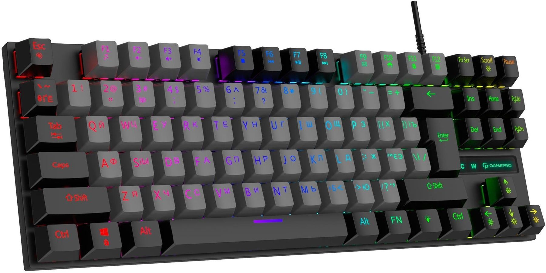Клавиатура GamePro MK100B Black GamePro купить в Украине