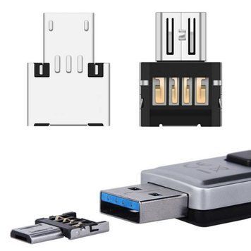 Адаптер Lapara компактний OTG USB 2.0 Female - USB-Micro Male для смартфонів/планшів. з підтрим. OTG Lapara купити в Україні