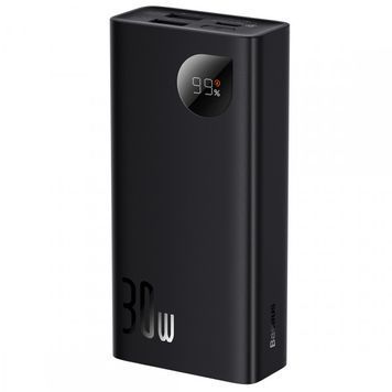 PowerBank Baseus Adaman2 Digital Display Fast Charge 10000mAh 30W, 2*USB+Type-C, PD3.0, QC3.0, Black, Q40 Baseus купити в Україні