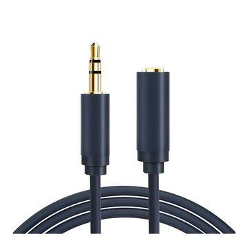 Кабель Cabletime Audio 3.5 мм - 3.5 мм (M/F), 1.5 м, Black, 3 pin (CF16J) Cabletime купить в Украине
