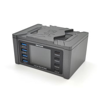 Зарядная станция с цифровой индикацией MECHANIC V-Power 8 Max, 4*QC3.0-5В3А,9В2A, 4*PD3.1-(5В / 9В / 12В / 15В)3А,20В2,25A, 220V / 115W. 114*60*84mm MECHANIC купить в Украине