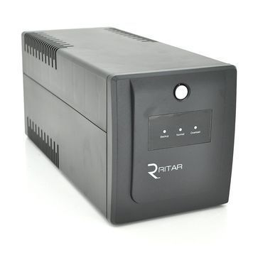 ДБЖ Ritar RTP1200 (720W) Proxima-L, LED, AVR, 3st, 4xSCHUKO socket, 2x12V7Ah, plastik Case ( 340 x 140 x 160 ) Q2 Ritar купити в Україні