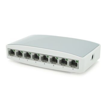 Коммутатор Gigabit Ethernet ONV-H3008S в пластиковом корпусе, 8*1000Мб портов, 5В 1Ач, 140х78х32 ONV купить в Украине