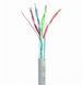 Кабель витая пара Cablexpert FTP (FPC-5004E-SOL/100) CAT5e, алюминий под медью (CCA с AWG24), одножильный, экранированный фольгой, 100м