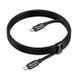 Кабель Hoco U143 , Type-C-Type-C, 27W, длина 1.2м, Black, BOX HOCO &mdash; фото