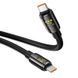 Кабель Hoco U143 , Type-C-Type-C, 27W, длина 1.2м, Black, BOX HOCO &mdash; фото